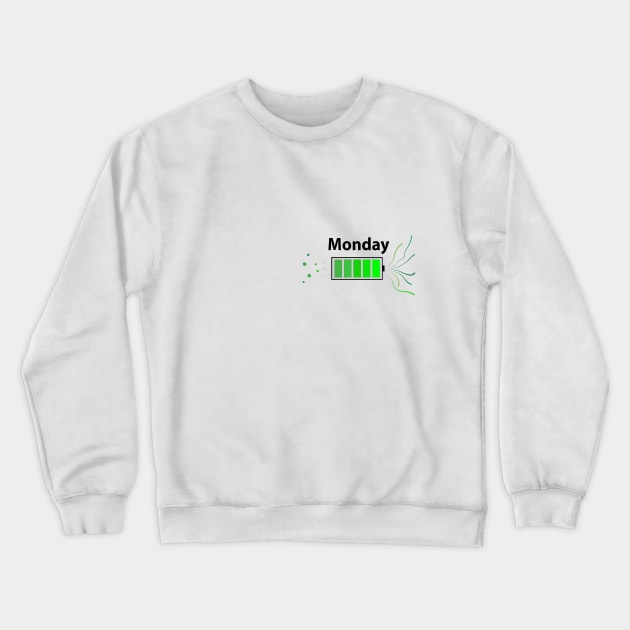 Monday Crewneck Sweatshirt by DaChickenTikka